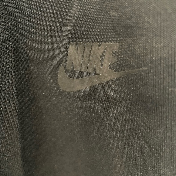 NIKE Men’s Black Jogger Fleece Zipper pockets Sweatpants 2XL - Picture 3 of 9